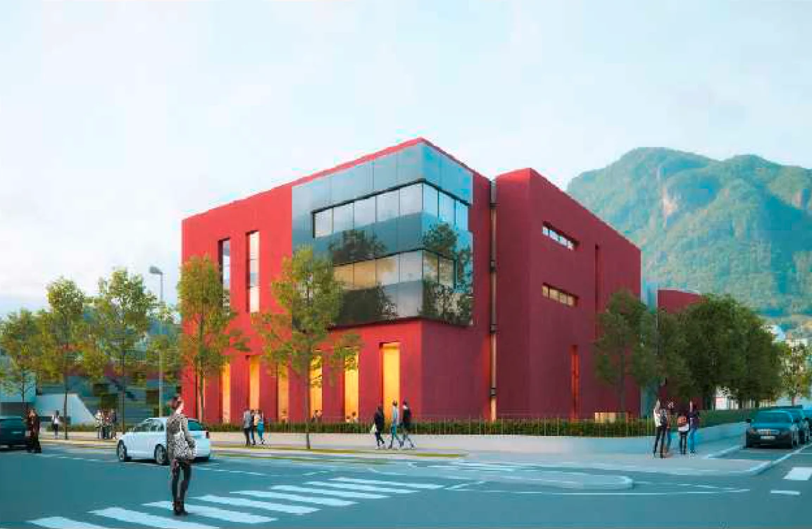 Ristrutturazione e ampliamento della scuola secondaria " Archimede" - Comune di Bolzano